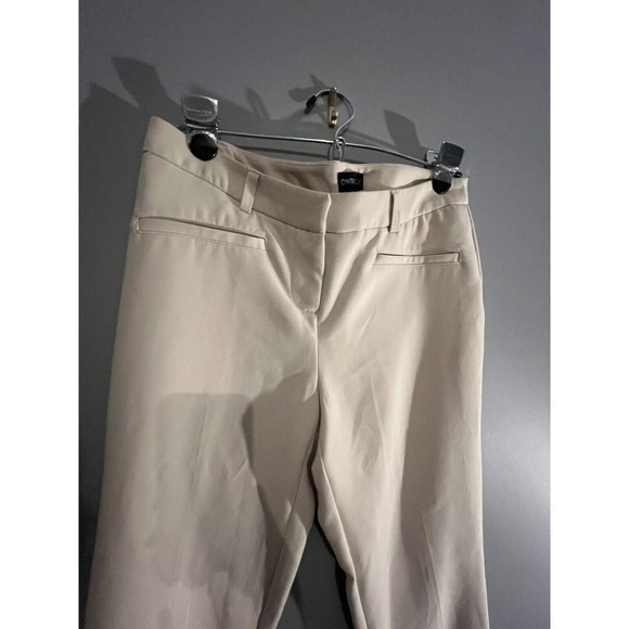 Cynthia Rowley Cream/Khaki Trousers Size 4 - Picture 3 of 9